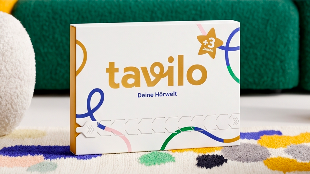 Tavilo Starter-Set – 5 wiederverwendbare Hörkarten für Kinder