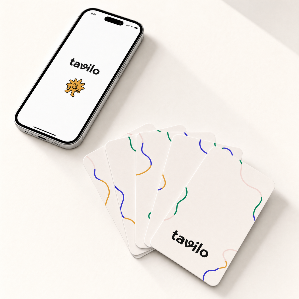 Tavilo Starter-Set – 5 wiederverwendbare Hörkarten für Kinder